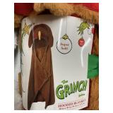 The Grinch hooded blanket
