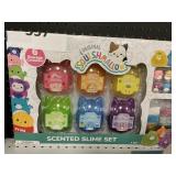 Squishmallows scented slime set