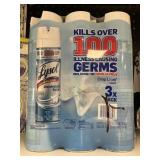 Lysol 3 cans