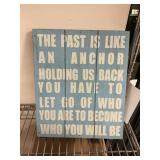 The past wooden wall decor