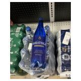 Saratoga sparkling water 12-28 fl oz
