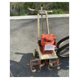 Montgomery Ward tiller -used-outside
