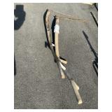 Mowing sigh tool-used-outside