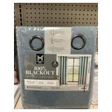 Blackout window panel pair 2 panels 100inx95in
