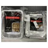 Half sized steam table pans & lids 36 pack