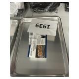 Aluminum quarter size baking sheets 2 ct