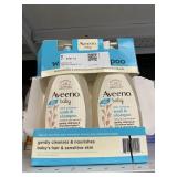 Aveeno baby wash 2-18 fl oz