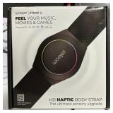 Woojer HD haptic body strap