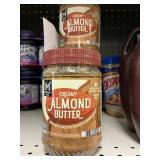 Creamy almond butter 3-24 oz