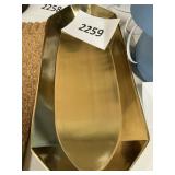 Hearth & Hand 20in brass tray