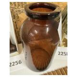 Hearth & Hand glass vase 14in tinted