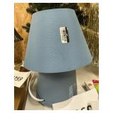 Blue table lamp