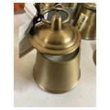 Hearth & Hand small brass bell candle