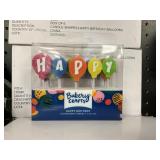 Happy Birthday candles 6 ct