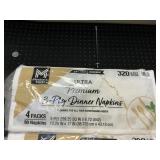 Ultra premium -3 ply dinner napkins 320 ct