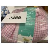 Pillowfort cotton sheet set gingham Full