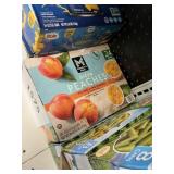 Diced peaches 24 cups