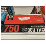 750 ct Food tray