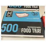 500 ct Food tray