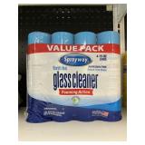 Sprayway glass cleaner 4 cans
