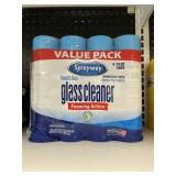 Sprayway glass cleaner 4 cans
