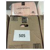 Adjustable XL underpads  4-25 ct
