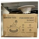 Cedar Hill 6in LED down light 4 pack