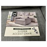 Sinclair collection sleeper accent chair