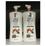 Triple Butter body wash 2-33.8 fl oz