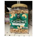 Whole cashews w/ sea salt 33 oz