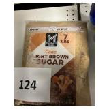 Cane light brown sugar 7lbs