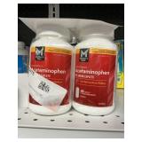 Acetaminophen 500mg 2-600 caplets