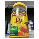 Nature Made D3 210 gummies