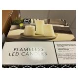 Flameless LED candles 3 pack