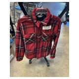 Mens fleece shacket XS