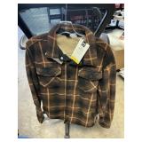 Mens fleece shacket M