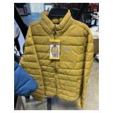 Eddie Bauer mens down packable jacket M