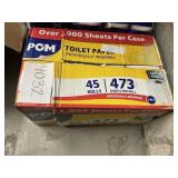 Pom toilet paper 45 rolls