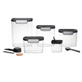9-pc Airtight tritan bakers food storage set