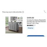 Crosley kitchen island-damaged