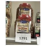 UTZ mini twists pretzels 60 oz