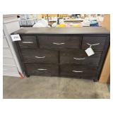 7 Drawer long chest- corner damaged