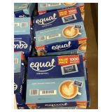 Equal 1000 packets 2 boxes