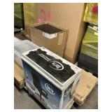 Skid lot - totes-chair-storage rack