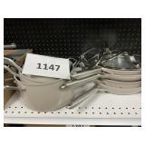 Ninja 7pc Cookware set w/ lids- USED -NO box