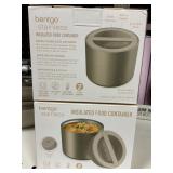 Bentgo staionless insulated food container 2 ct