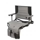 Heated XL stadium seat gray