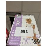 Premium 160 diapers size 5