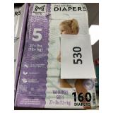 Premium 160 diapers size 5