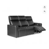 Ashton theater sofa-black
